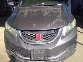 2014 HONDA CIVIC, GRAY, LX MODEL, 1.8L, AT.   A25184